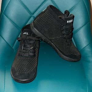 NoBull Black Mid Suede Trainer